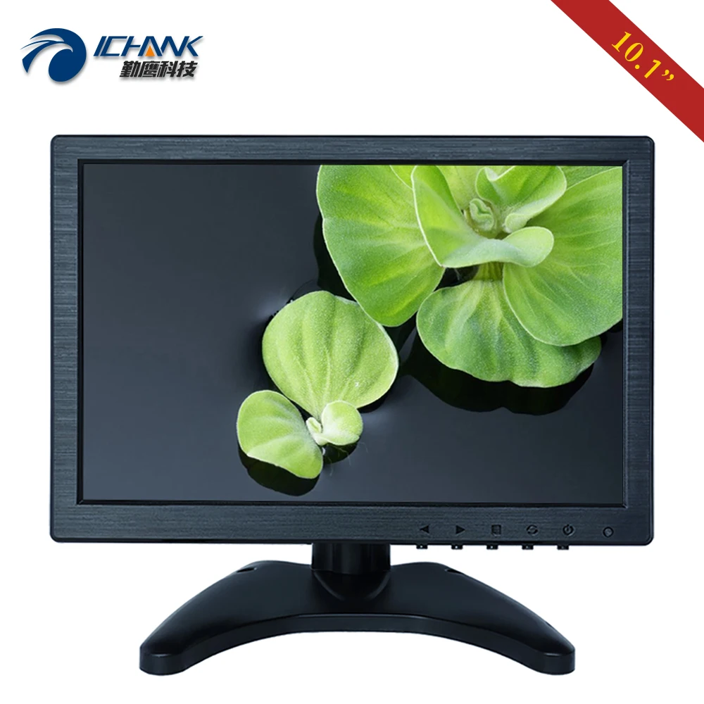 

10.1" inch Monitor 1280x800 16:10 IPS 720p RCA HDMI-in Built-in Speaker PC LCD Screen USB Flash Drive Video Displayer ZB101JN-59