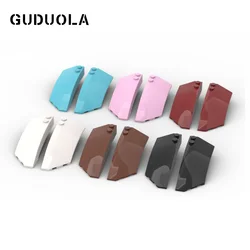 Guduola Special Brick Wedge Curved 3x8x2 Left and Right 41750 and 41749 MOC Building Block Toys Parts 5sets/LOT