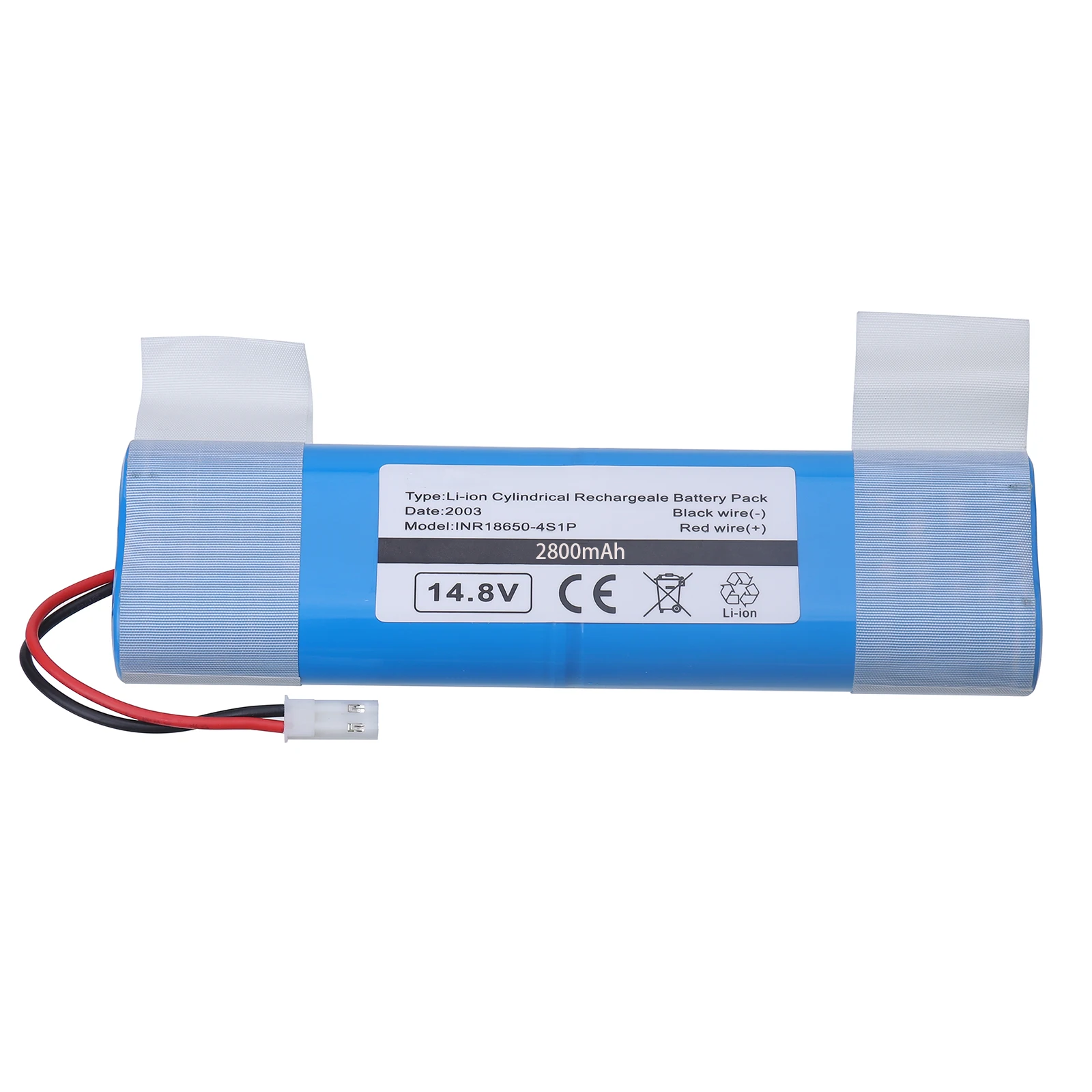 14.4v (14.8v) 2800mah bateria para ilife v3s pro, v50, v5s pro, v8s, x750, para zaco v3, v40, v5s pro, v5x