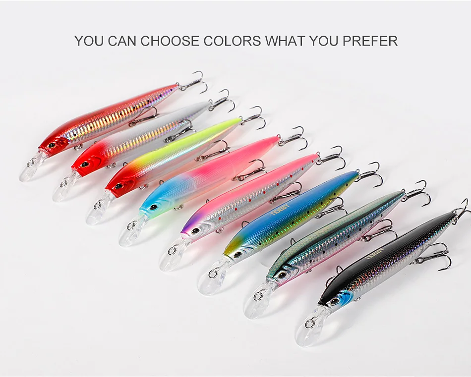 Noeby Sinking Minnow Angelköder 137 mm 41 g Wobbler Jerkbait Heavy Game Künstlicher harter Köder Seebarsch Salzwasser-Angelköder – Detail 8