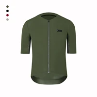SPEXCEL 2021 nuevo tela Coldback UPF 50+ Pro Aero camisetas de ciclismo de manga corta sin costuras diseño sin cuello bolsillo con cremallera verde