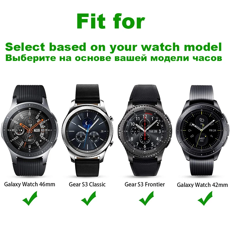 Laofurta New Tempered Glass Screen Protector For Samsung Galaxy Watch 46mm 42mm 9h Protective Glass Film fit for Samsung Gear S3