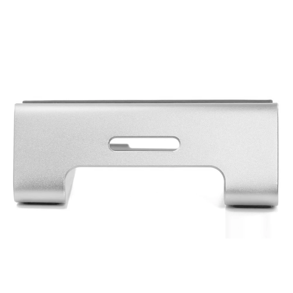 Hliník topení dissipation notebook depo stříbro přenosné notebook namontovat podpora sokl držák pro 11-15 palec macbook ipad pro na
