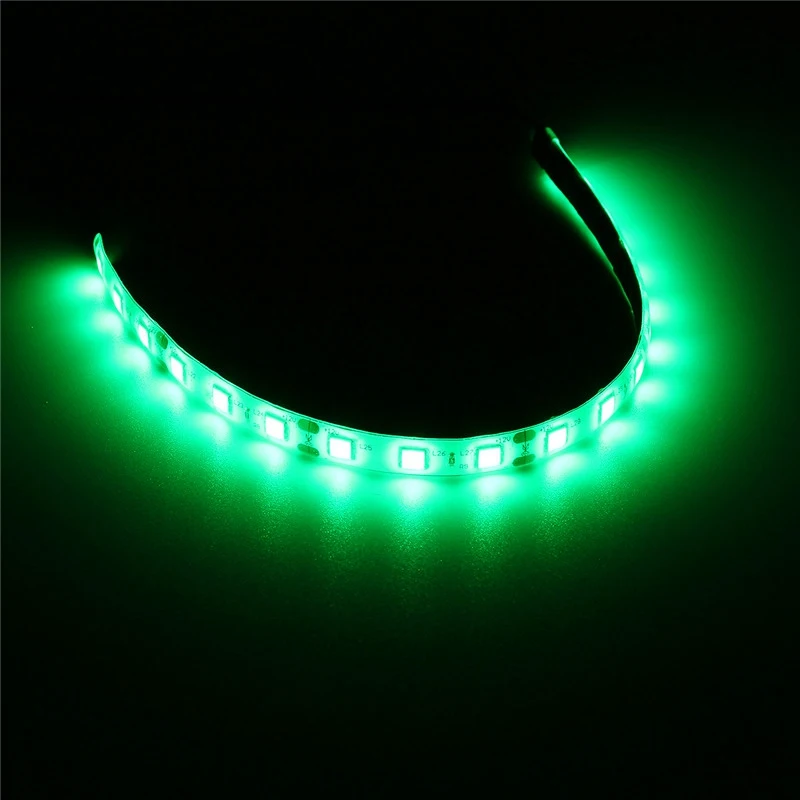 防水フレキシブルLEDストリップライト,5050 smd dc12v 18,1個,PC,コンピューターケース,直送用