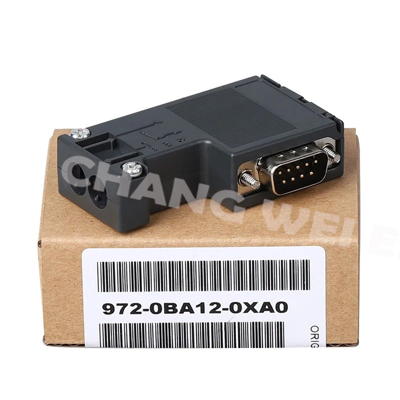 New Industrial Dp Bus Connector Compatible With Siemens Profibus Dp Connector 485 Plug 6es7972-0ba12