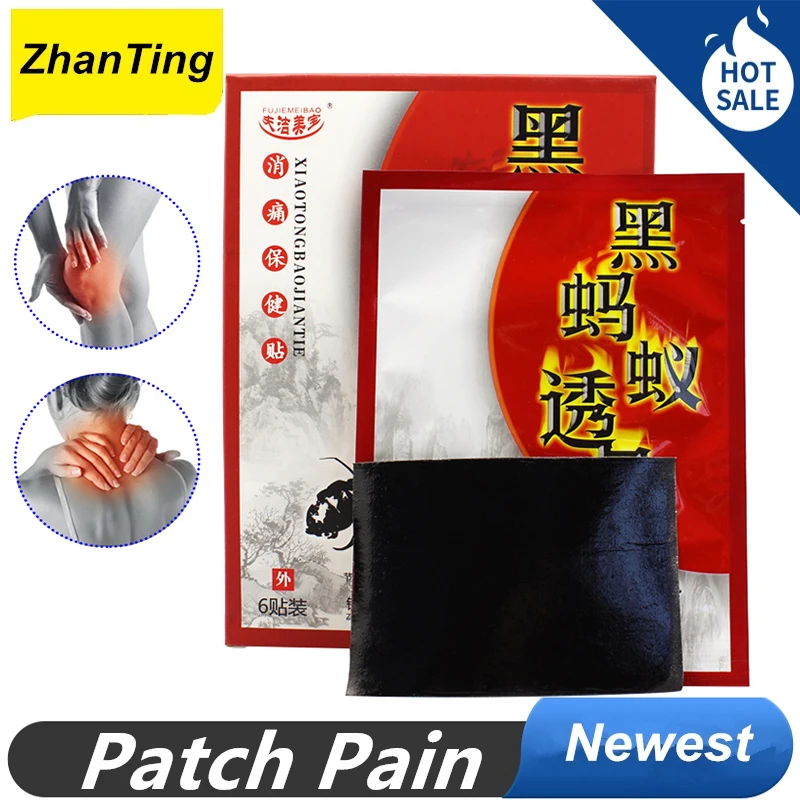 

Pain Patch Black Ant Knee Joint Pain Relieving Patch Plaster Knee Rheumatoid Arthritis Body Pain Patch