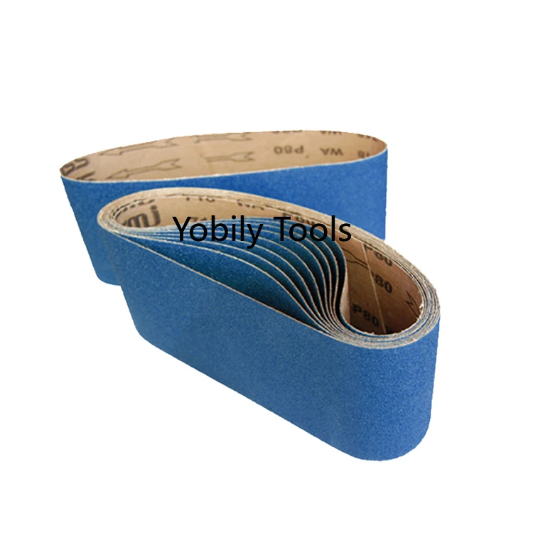 610*100 abrasive belt machine abrasive belt woodworking metal stainless steel polishing abrasive belt roll 10pcs