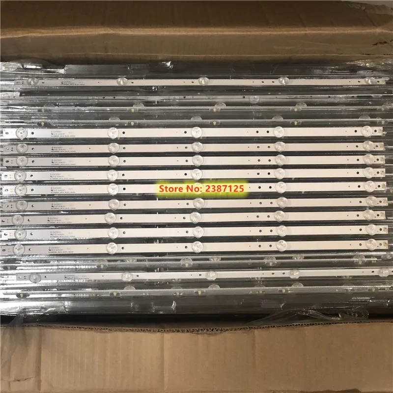 90 buah Strip lampu latar LED 5 lampu revrev3 5LED M280X13-E1-H 130402 28C2000B L2830HD DEXP 28A3000 Dex