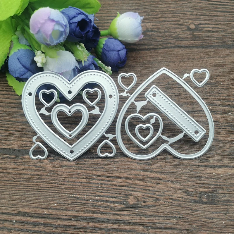 love album Shaker Metal Cutting Dies Stencil Scrapbooking Photo Album Card Paper Embossing Craft DIY