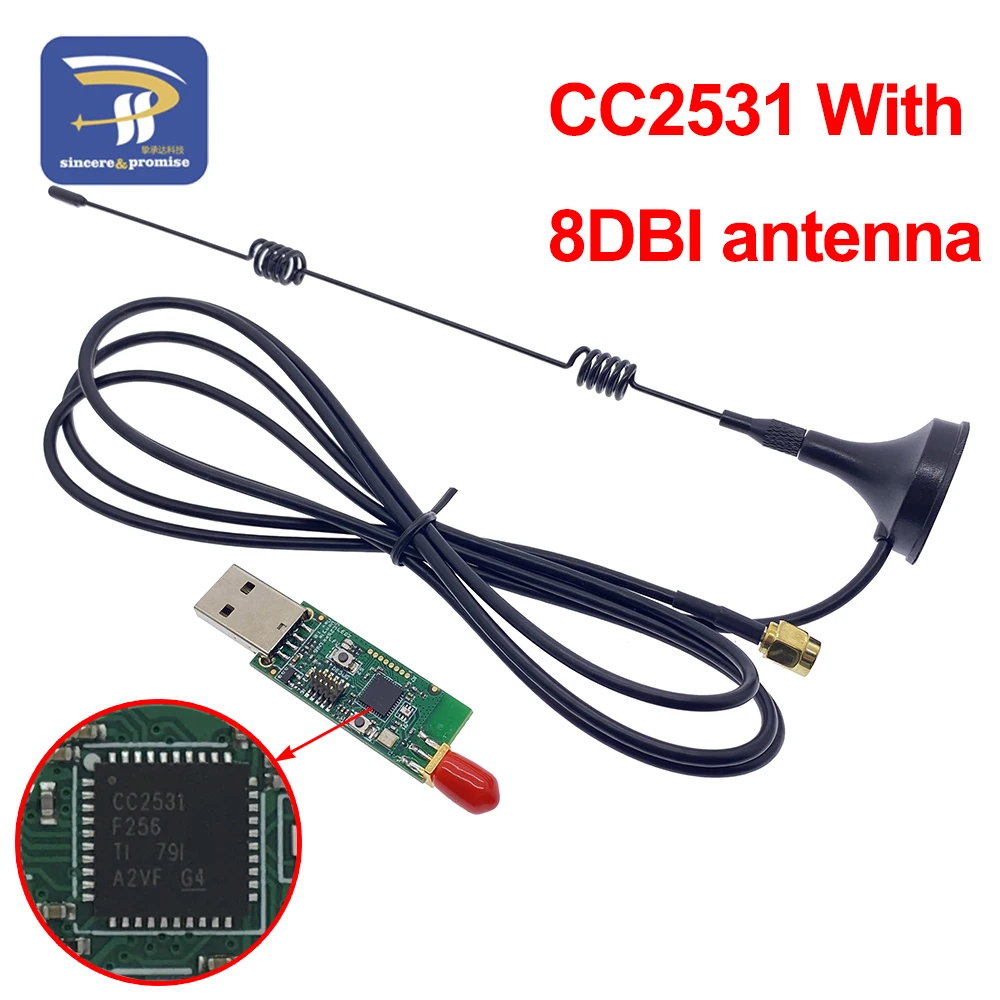 Sniffer Bare Board Paket Protokoll Analysator Modul USB Programmierschnittstelle Dongle Capture Paket Wireless Zigbee CC2531 CC2540 – Detail 5