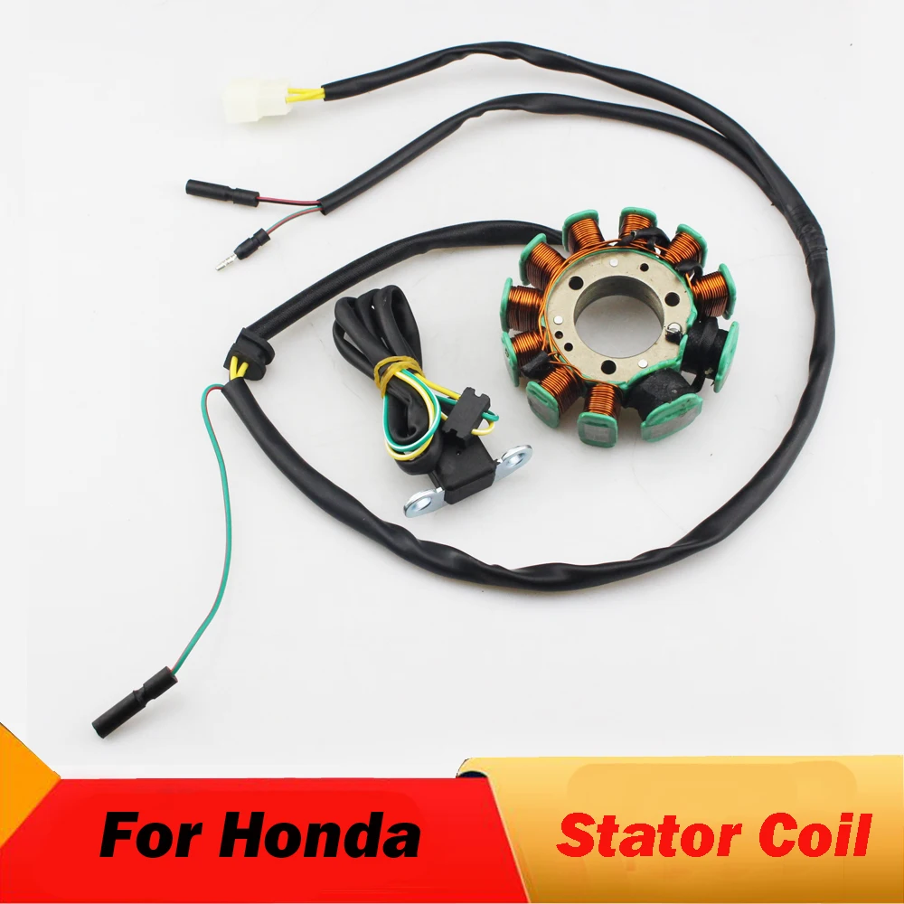 

For Honda CMX250X Rebel CB250 Nighthawk Two Fifty Police 31120-KEN-691 31120-KBG-A01 Motorcycle Generator Magneto Stator Coil