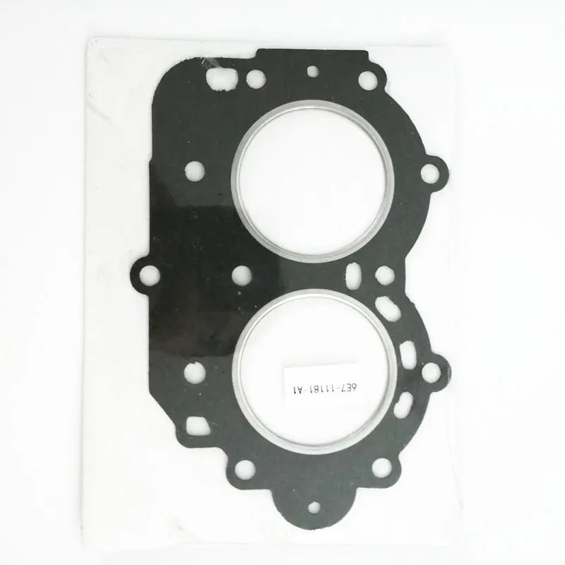 

Outboard Engine Cylinder Head Gasket for Yamaha 2-Stroke 9.9hp 15hp 6E7 Boat Motor 6E7-11181-A1