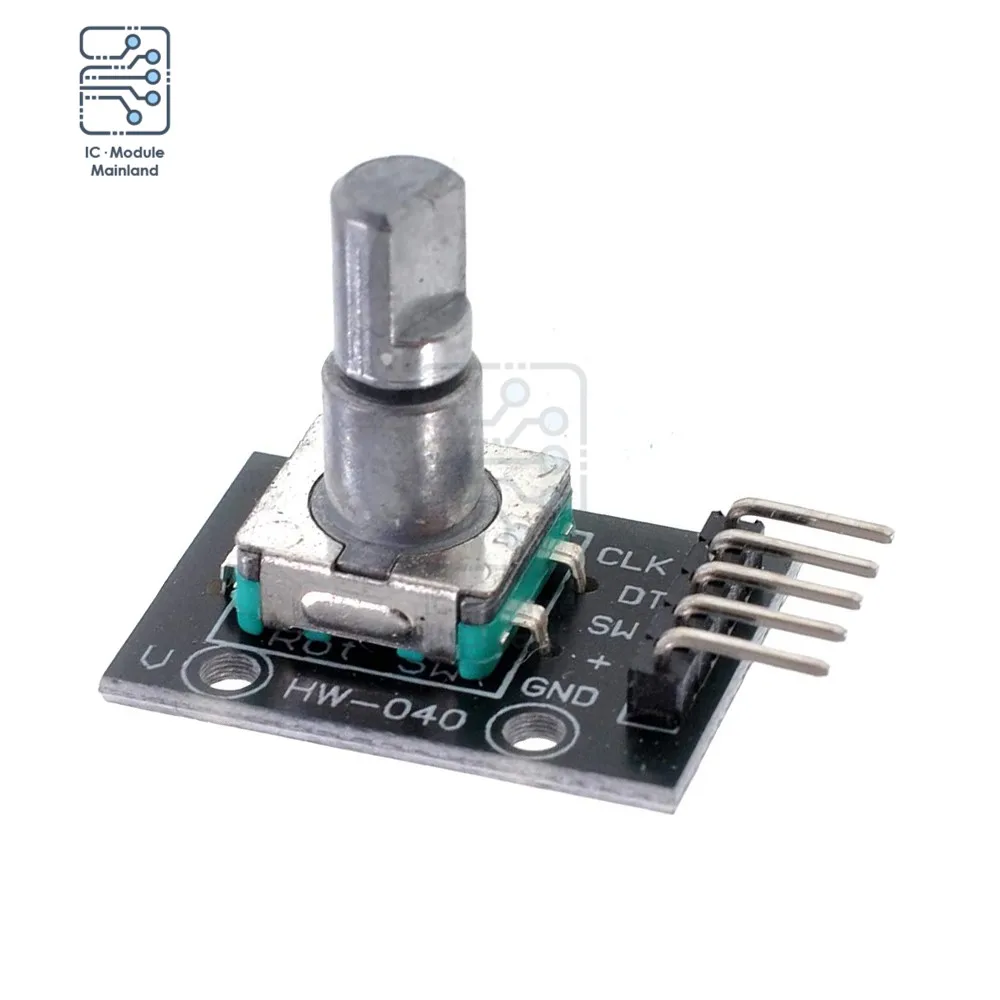 KY-040 Rotary Encoder Brick Sensor Module 360 Degrees For Arduino AVR PIC Brick Sensor Switch Development Board