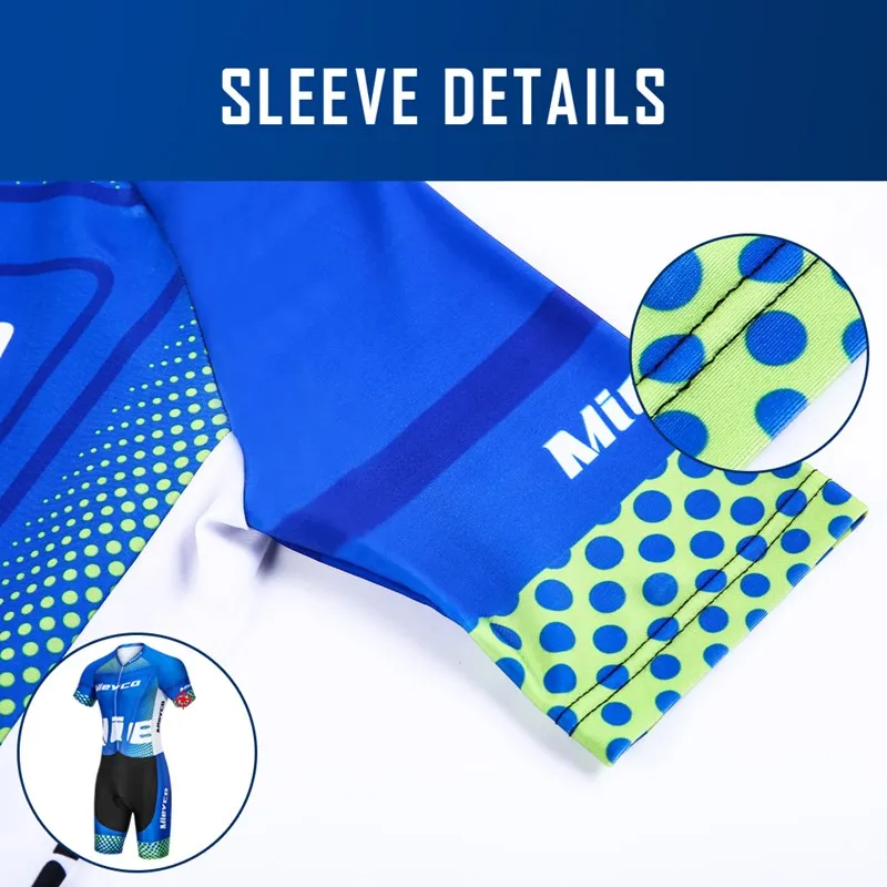 Kurzarm Triathlon Anzug Männer Ein Stück Skinsuit Outdoor Racing Overall Radfahren Laufen Strumpfhosen Conjunto Deportivo Hombre – Detail 6