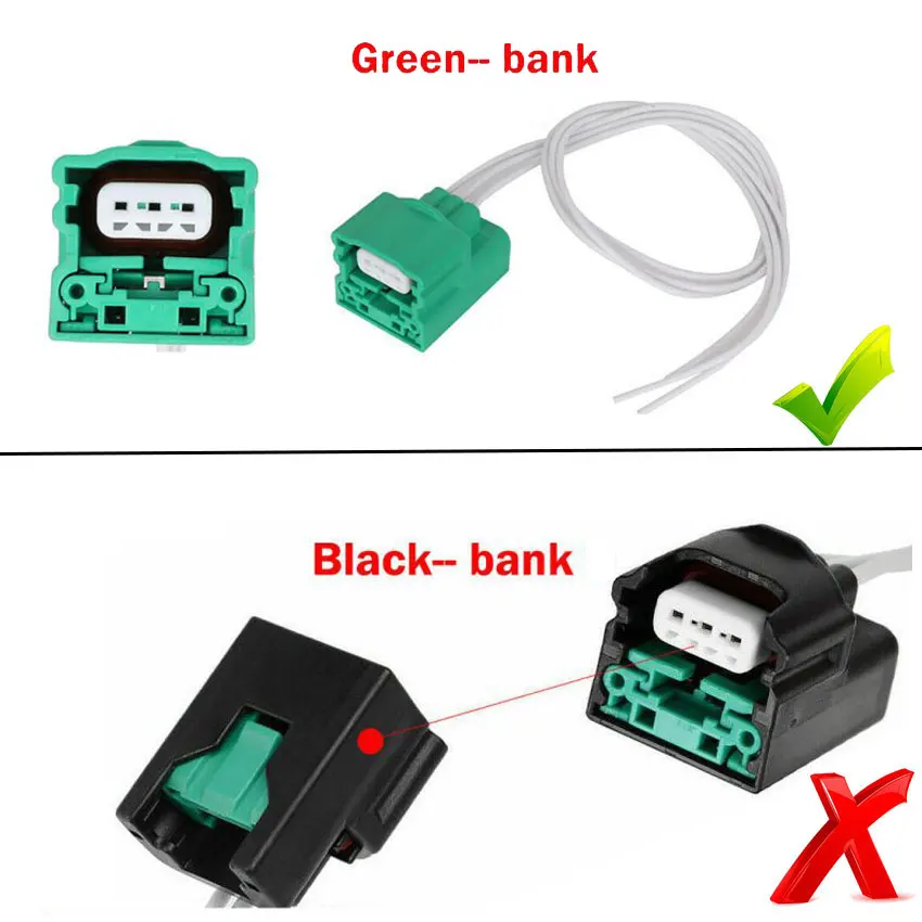 3 Wire Camshaft Position Sensor Connector Plug Harness for Nissan Sentra Altima Murano Maxima Infiniti 3.5L V6 VQ35DE engines