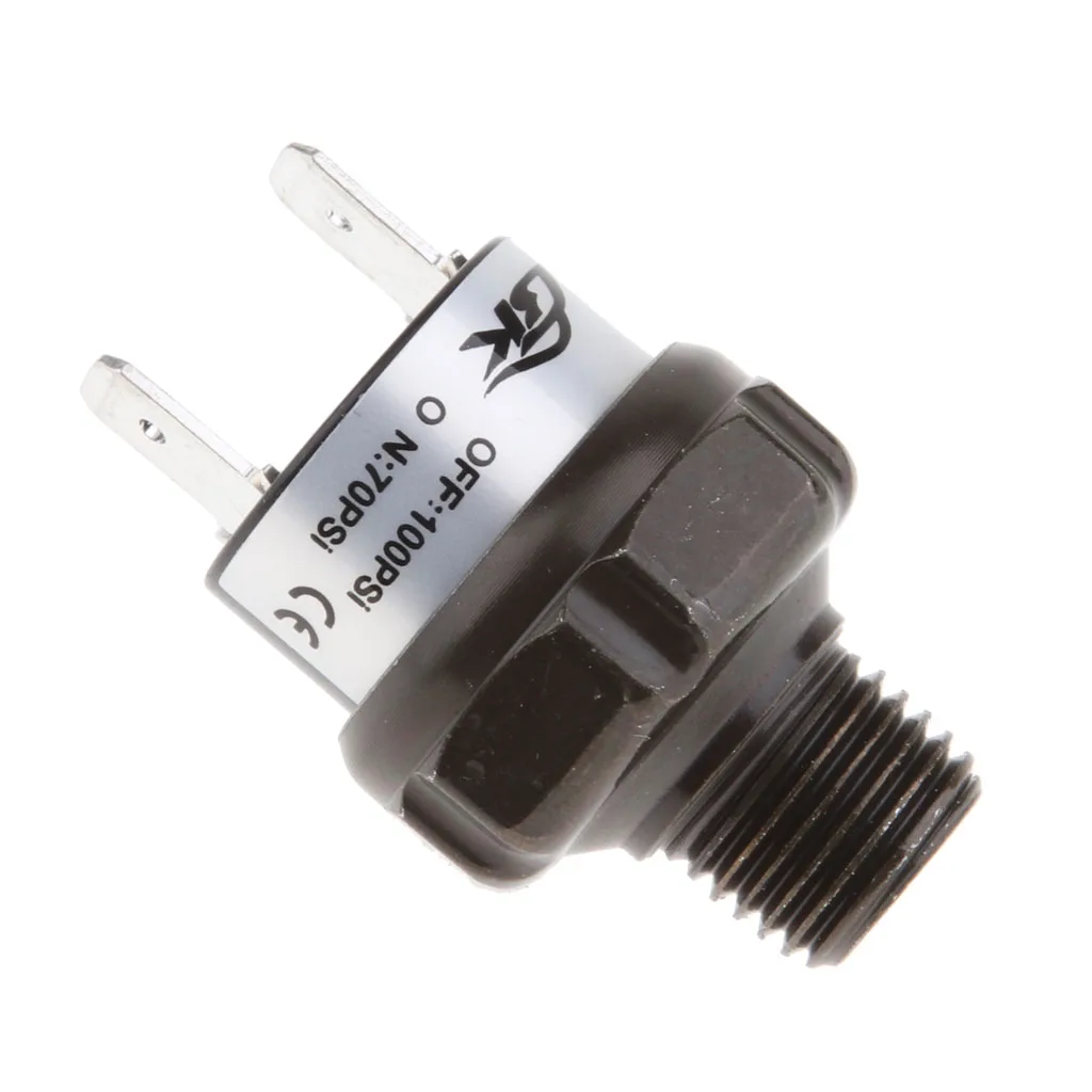 Metal Air Pressure Control Switch Compressor Pressure Switch Regulator Switch for Air Horns high-pressure on-board air systems