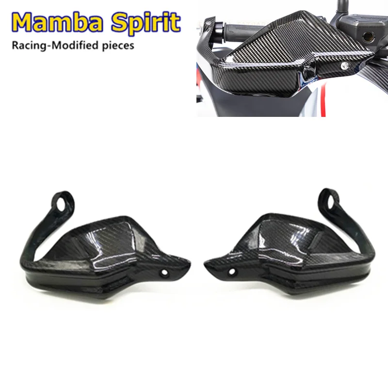 

FOR HONDA CB650F CB650R CB 650 R Motorcycle Accessories Carbon Fiber Handlebar Guard Hand Protector