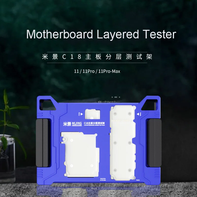 MiJing C18 C17 pour téléphone X XS XS max 11 Pro Promax, fonction de carte logique, Diagnostic rapide, réparation de téléphone, fixation de la carte mère