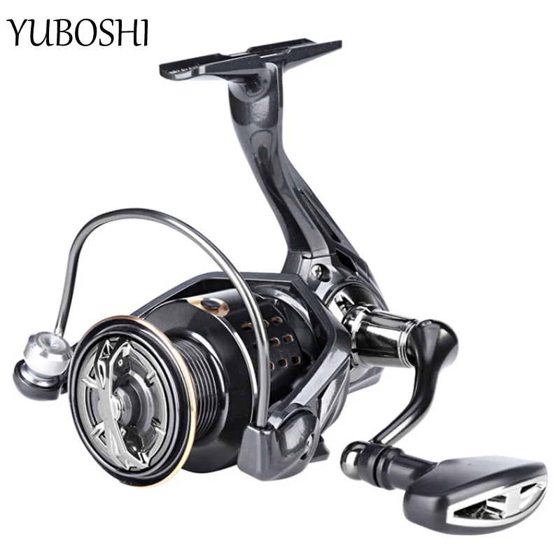 

2022 New 5.2:1/4.9:1 High Speed Carp Spinning Fishing Coil Max Drag 15kg Sea Bass 2000-7000 DA-Series Fishing Reel