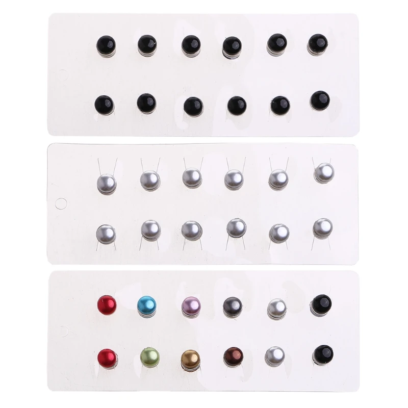 Strong Metal Plating Magnetic Hijab Clip Safe Hijab Brooch Luxury Accessory No Hole Pins Brooch Magnet for Muslim Scarf