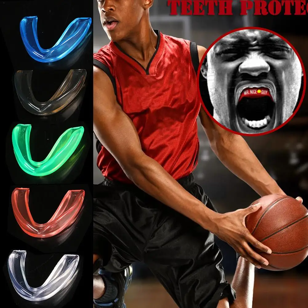 1Pc Teeth Protector Kids Youth Mouthguard Sports Boxing Mouth Guard Tooth Brace Protection For Basketball Rugby Boxing