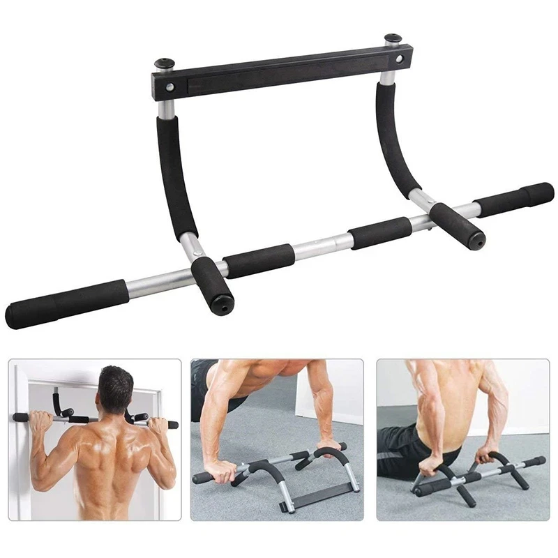 

Adjustable Indoor Fitness Door Frame Multi-functional Doorway Pull Up Bar Wall Chin Up Bar Horizontal Bar Home Fitness Equipment