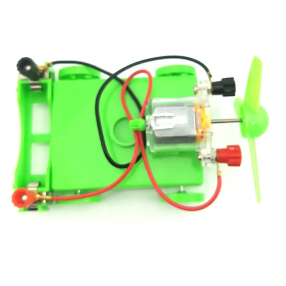 School Students Science DIY Assembly Electric Wind Power cars Physics Experiment Learning Student Kids Educational Toy