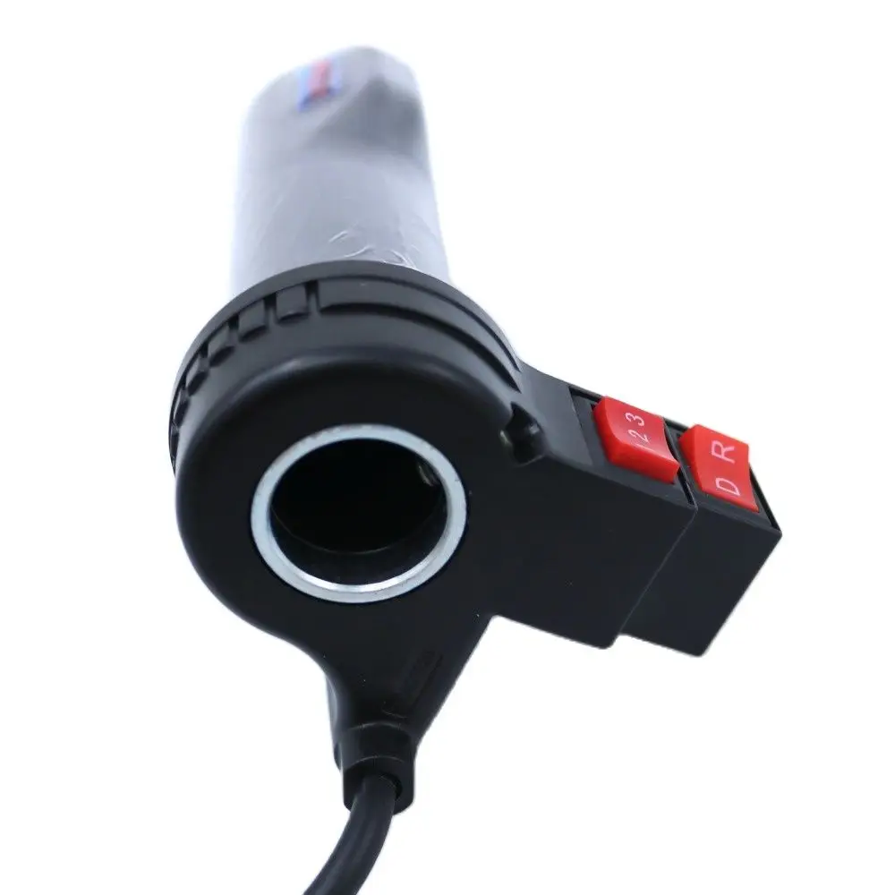 EVfitting 30-150CM line electric bike scooter tricycle gas handle ebike throttle with 3 speed&Reverse switches button
