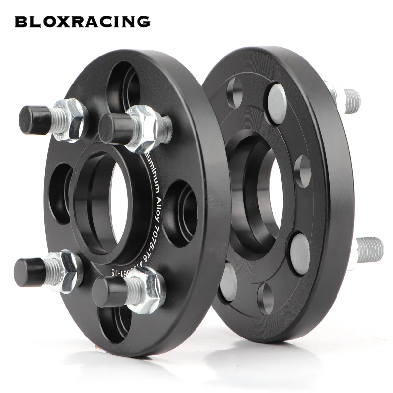 

2Pieces 15/20mm 7075 aluminum forged wheel spacers adapters PCD 4x114.3 CB = 66.1mm M12*1.25, suitable for Old models NISSAN