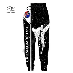 Cosplay Martial Arts Sports Taekwondo Sportswear Men/Women Streetwear 3DPrint Harajuku Casual Jogger Sweatpants Trousers Pants 3