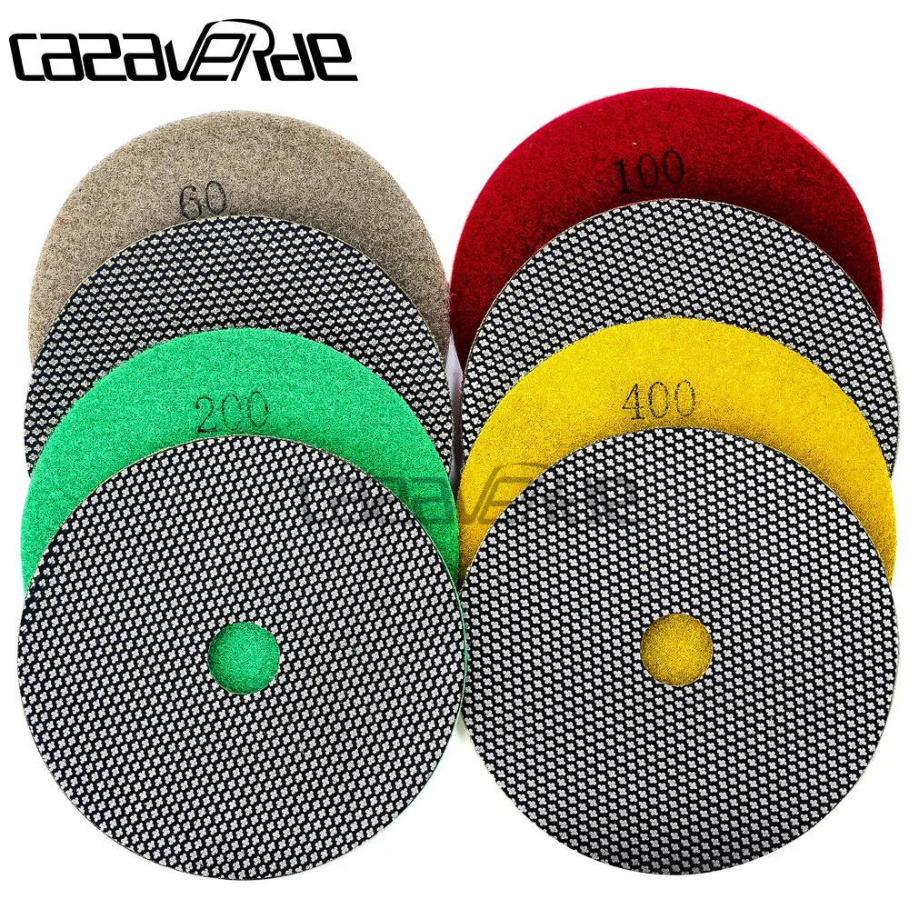 

DC-LEPP04 D125mm diamond Electroplated polishing Pad Fast Removal Tile Glass Concrete Stone Sanding Disk Metal