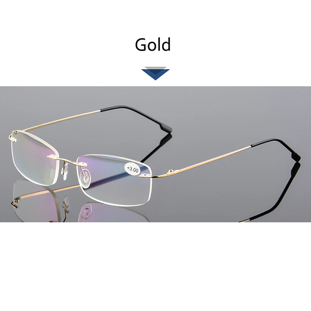 Kann Blume männer Rahmen Brillen Blau Licht Männlichen Lesebrille Titan Eyeglasse Rahmen Alte Gläser armacao oculos – Detail 7