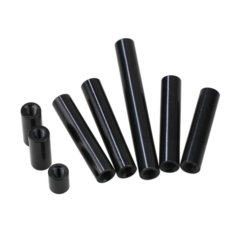 10pcs Aluminum column rods M3*4/5/8/10/12/15/20/23/25/30/35/37/40/50(OD=5mm) Aluminum Standoff spacer Spacing screws Nuts
