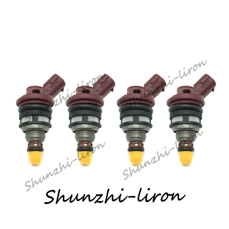 4pcs Fuel Injector Nozzle For 1000CC high flow Subaru WRX STI MY99 EJ20 E85 EJ25 OEM:166U1-SB100 166U1SB100