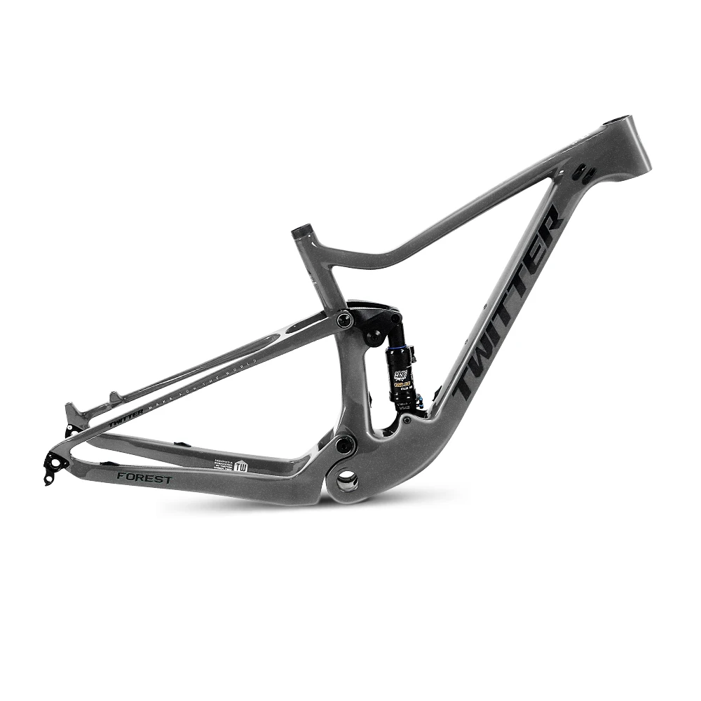 

Twitter FOREST-Carbon Gravel Bike Frame, Full Suspension Mountain Bike, 27.5, 29er, Twitter