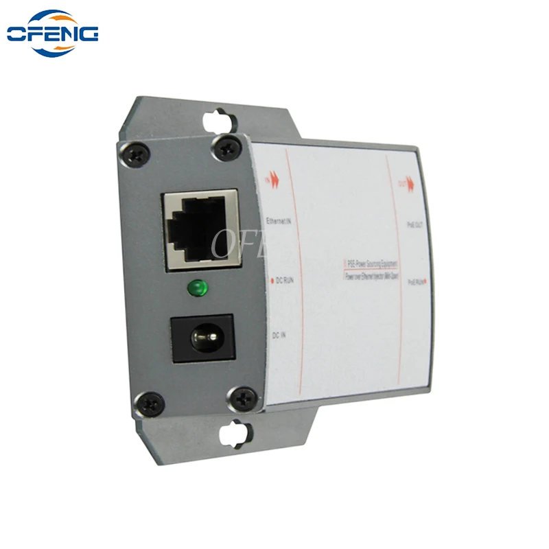 1-Port POE Injector for IP Camera CCTV Security Surveillance Wireless APIEEE 802.3af Standard Total Power 35W DC DIY