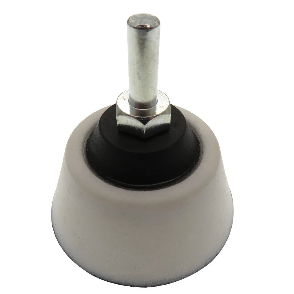 1pcs 50mm Sanding Pad Block Soft Foam Back-up Sanding Pad Hook Loop M6 Thread for Woodworking, Rotary Power Tools Accessories