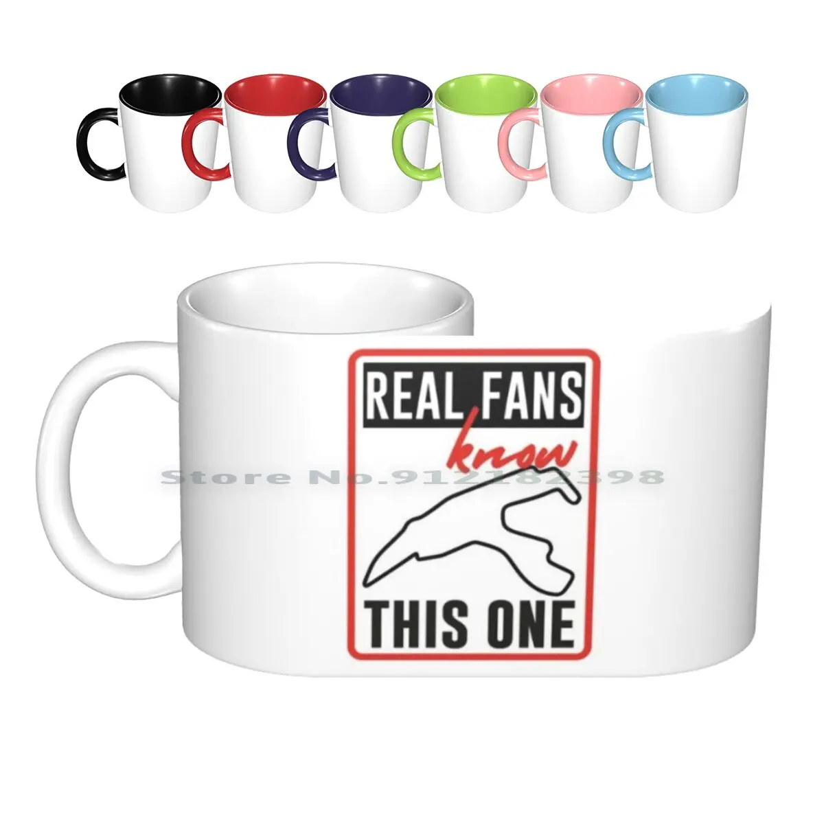 Real Fans Know This One-Spa Ceramic Mugs Coffee Cups Milk Tea Mug Formula Track Tracks Car Race Grand Prix Gp Circuit Lewis