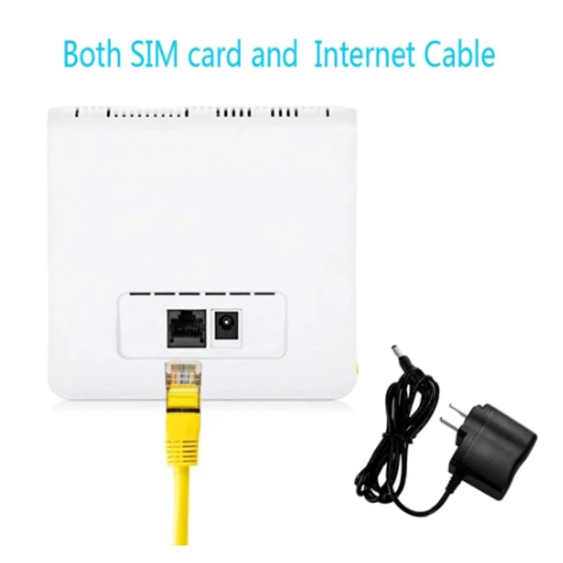 Enrutador 4G wifi tarjeta SIM Punto de Acceso 4G antena CPE 32 usuarios RJ45 WAN LAN módem inalámbrico LTE dongle