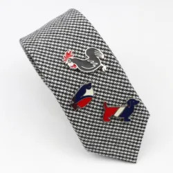 Animal Brooch Pins Collar Dog Cook Fish Suit Stick Breastpin Pin Men's Suit Dressup