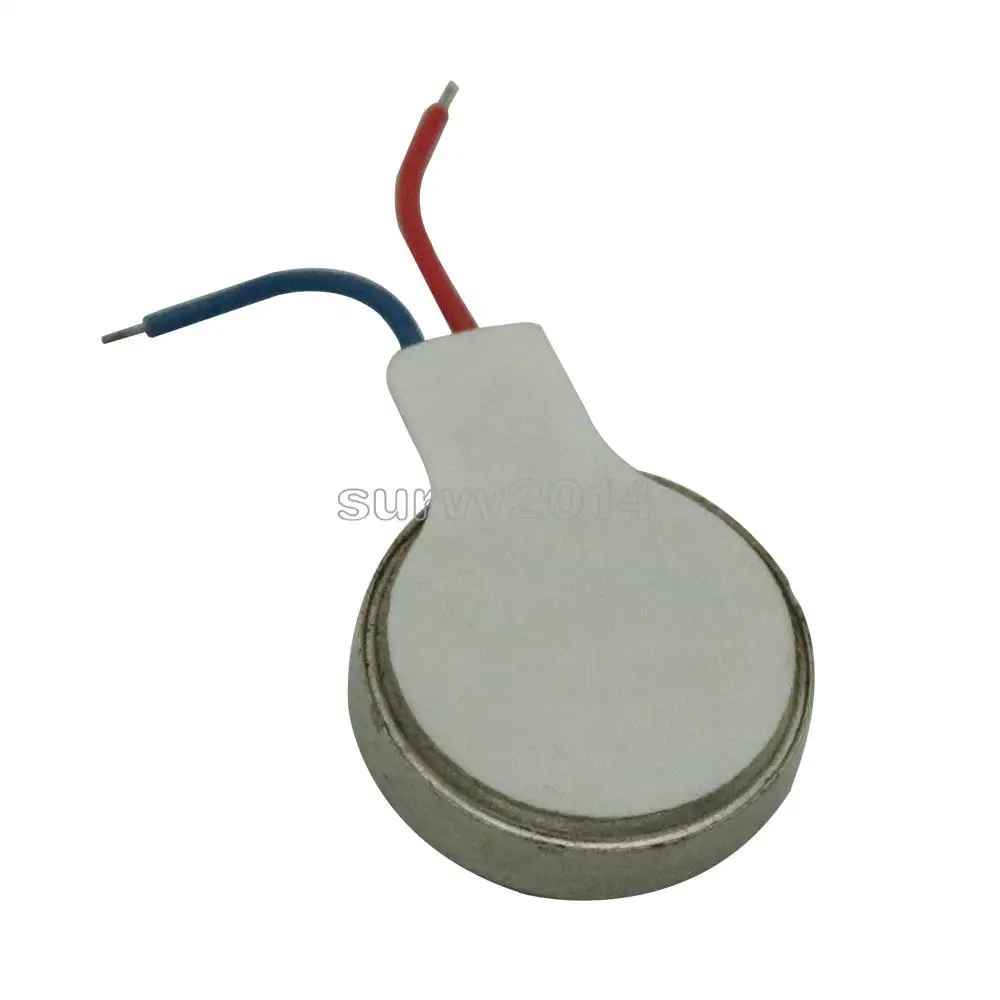 5PCS DC 3V Pager Phone Coin Flat Vibrating Vibration Micro Mini Motor