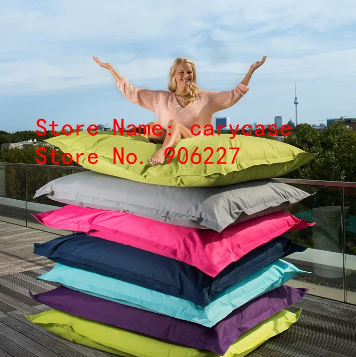 Outdoor and Indoor Water Resistant Floating Pool Sofa Bean Bag Couch,waterproof beanbag chair cover only