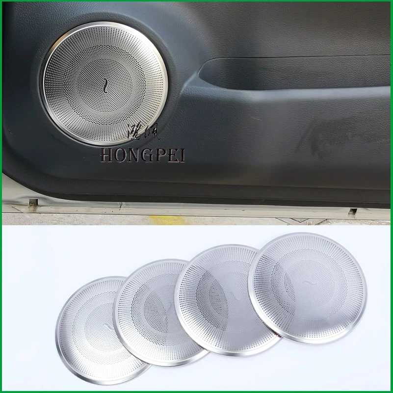 

For Nissan X-Trail Xtrail Rogue T32 2014-2018 Interior Door Speaker Horn Cover Sticker Trim Molding Car Styling Auto Parts