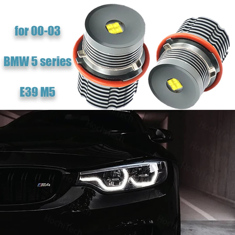 White Ultra Bright 80W High Power 16 LED IP65 LED angel eyes light for 00-03 BMW 5 series E39 M5