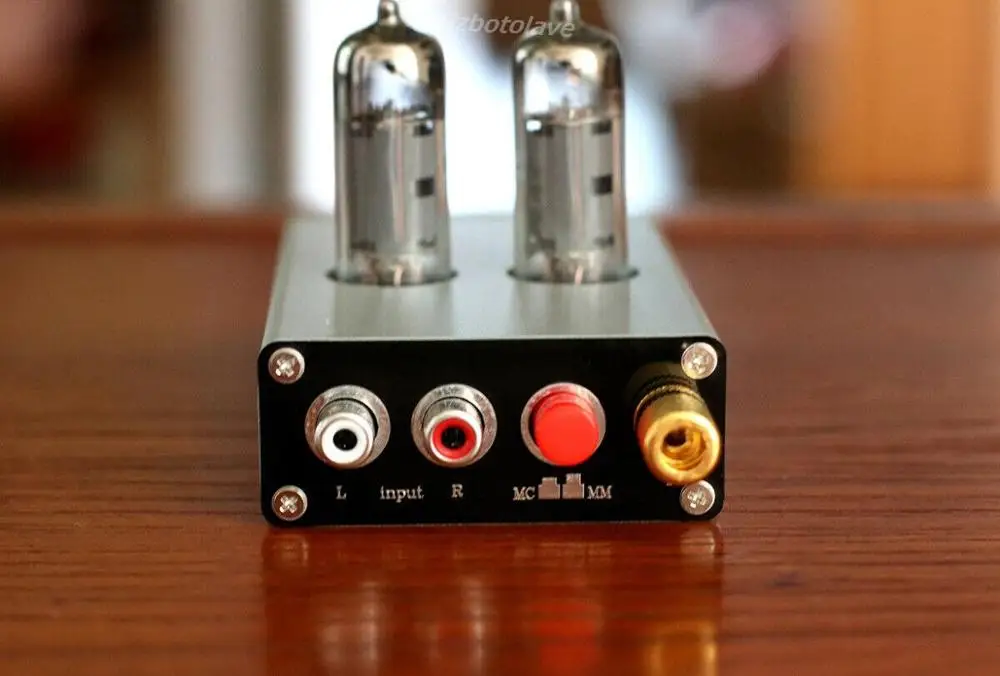 

NEW HiFi 6K4 Vacuum Tube MM/MC Phono Stage Preamp Mini Turntable Audio Preamplifier