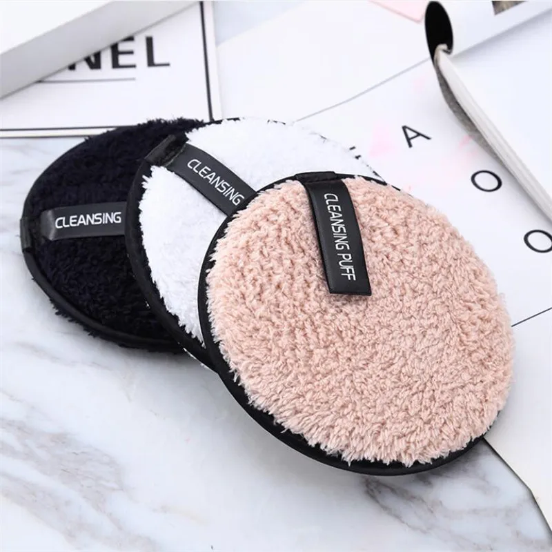 Mikrofaser-Reinigungstücher Gesichts-Make-up-Entferner Pads Baumwolle Doppelschichtige Gesichtsreinigungstücher Wiederverwendbare Nagelkunst-Reinigungstücher – Detail 6