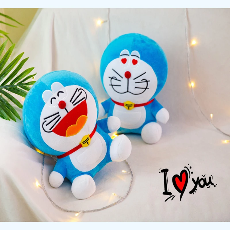 Anime Doraemon Kawaii Gefüllte Plüsch Spielzeug Weiche Tier Plüsch Puppe Anime Figuren Doraemon Puppen Geburtstag Geschenke Für Freundin Kinder