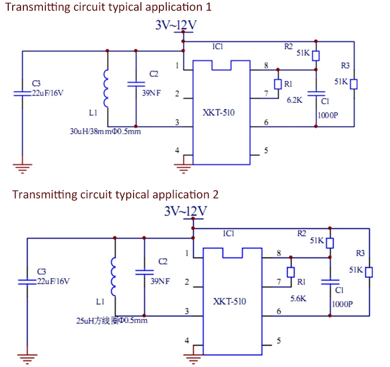 Wireless charging chip wireless power transmission chip single chip wireless power supply IC