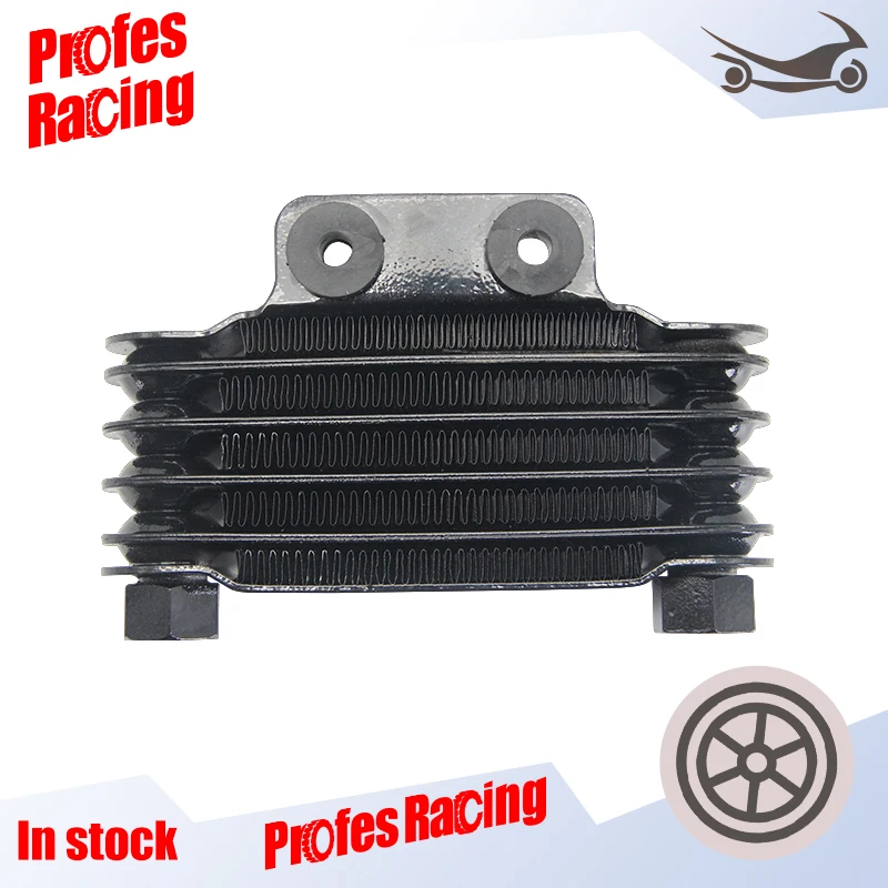 

Universal Oil Cooler Motorcycle Engine 6 Row Cooling Radiator for 125CC-250CC Motorcycle Dirt Bike Scooter Go Cart Modified Part