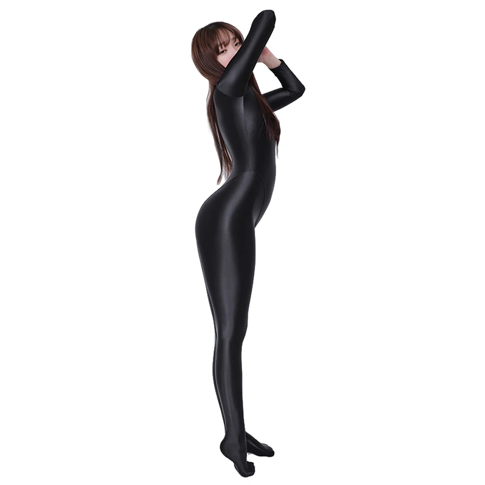 LEOHEX-Sexy One Piece Bodysuit for Women, Cosplay Catsuit, Playsuits, Stretch Bodysuit, Spandex Zentai Suit, Overalls Jumpsuits